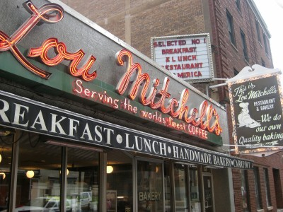 Lou Miytchells famous restuarant in Springfield Illinois